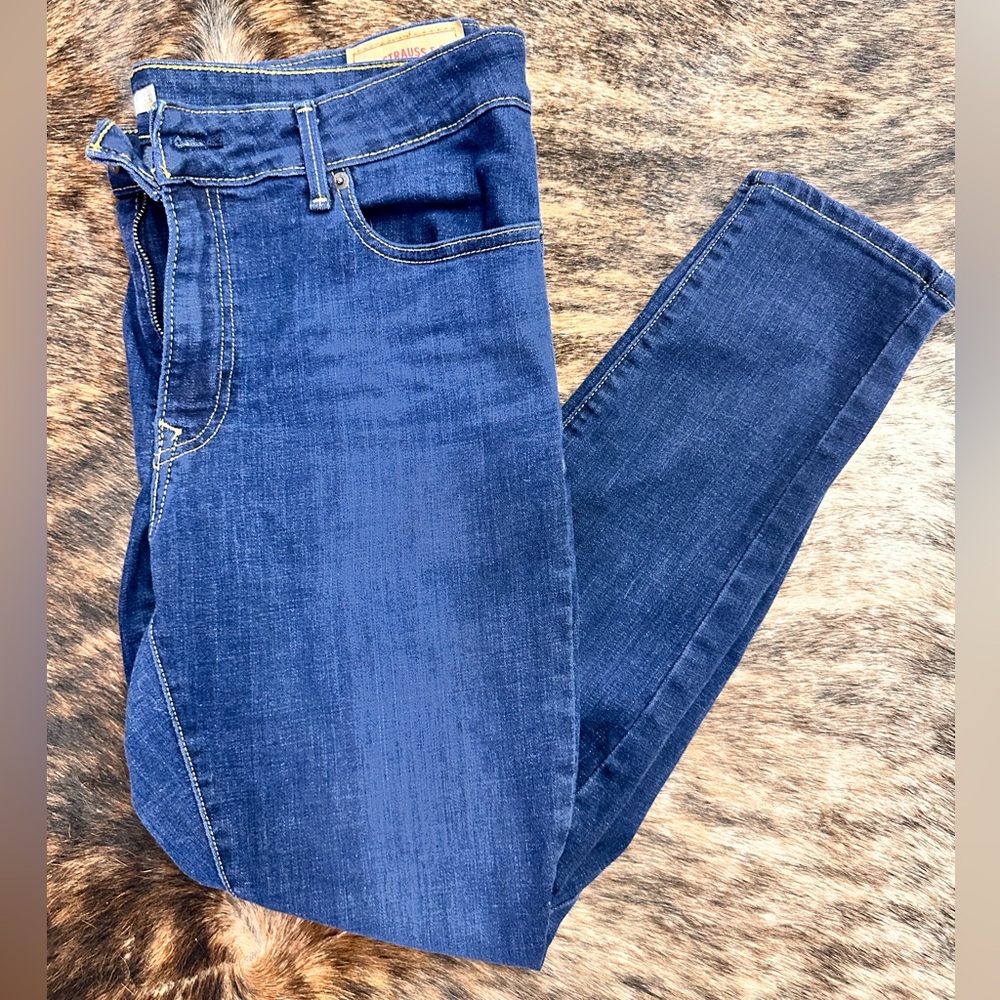 Levi's Women's Skinny Jeans - Dark Blue